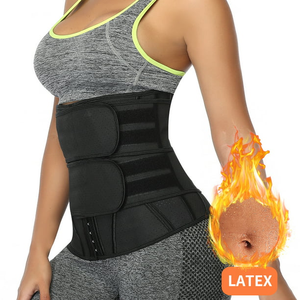 BeYOUtiful Womens Double Strap Adjustable Sauna Corset Waist Trainer is JUST What You Need to Maximize Your Weight Loss Goals 